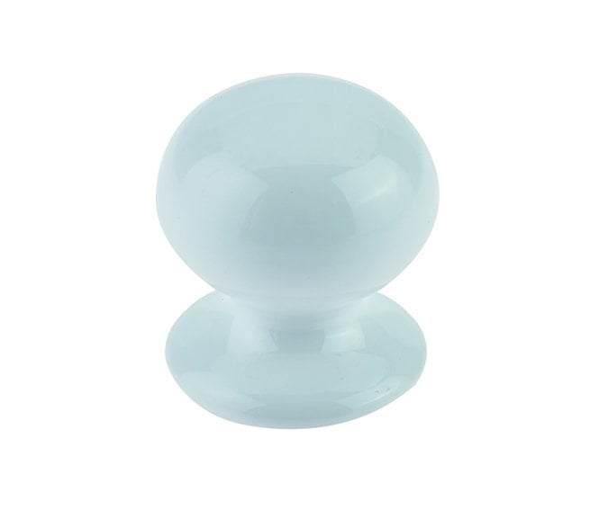Frelan JC14 White Porcelain Cabinet Knob - 38mm