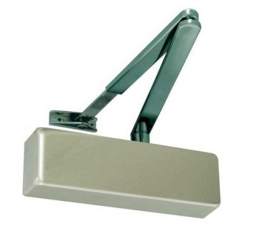 Frelan JD150SN Overhead Door Closer - Size 2 - 4 - Satin Nickel