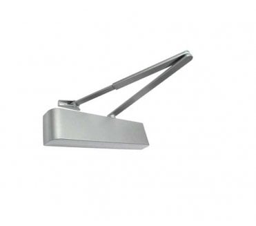 Frelan JD200SE Delayed Action Overhead Door Closer - Size 2 - 4 - Silver
