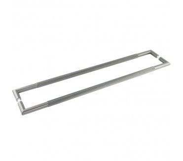 Frelan JGM20 Knurled Pull Handle - 800x25mm - Back to Back - Gun Metal