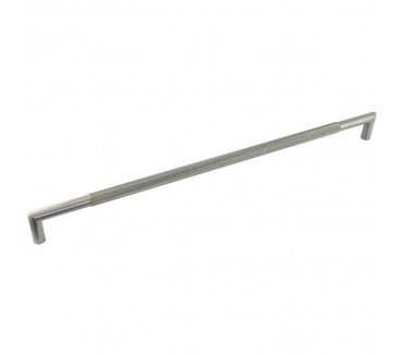 Frelan JGM21 Knurled Pull Handle - 800x25mm - Bolt Through - Gun Metal