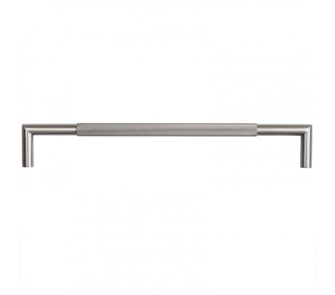 Frelan JGM8 Knurled Pull Handle - 425x25mm - Bolt Through - Gun Metal
