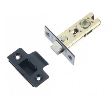 Frelan JL Bolt-Through Tubular Mortice Latch - Matt Black