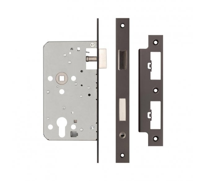 Frelan JL-DE60DB DIN Euro Profile Escape Lock - Dark Bronze