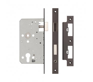 Frelan JL-DE60DB DIN Euro Profile Escape Lock - Dark Bronze