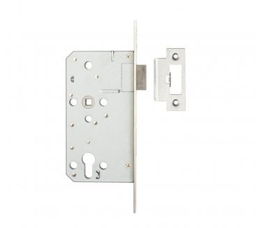 Frelan JL-DE60SSS DIN Euro Profile Escape Lock - Satin Stainless Steel