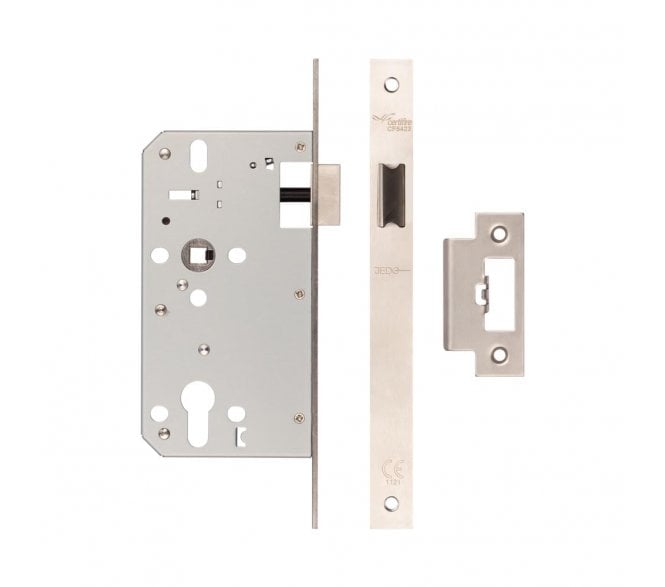 Frelan JL-DL60SSS DIN Latch - Satin Stainless Steel
