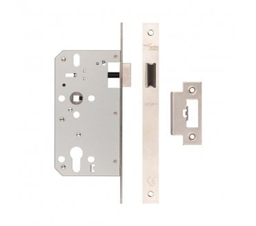 Frelan JL-DL60SSS DIN Latch - Satin Stainless Steel