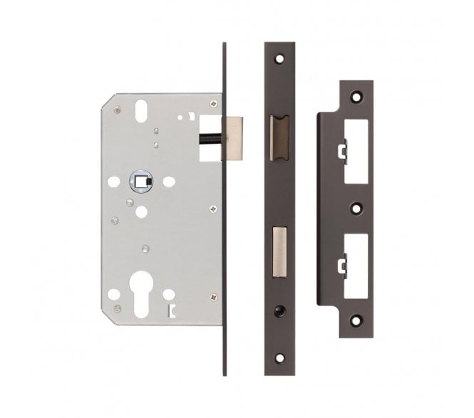 Frelan JL-DS60DB DIN Euro Profile Sashlock - Dark Bronze