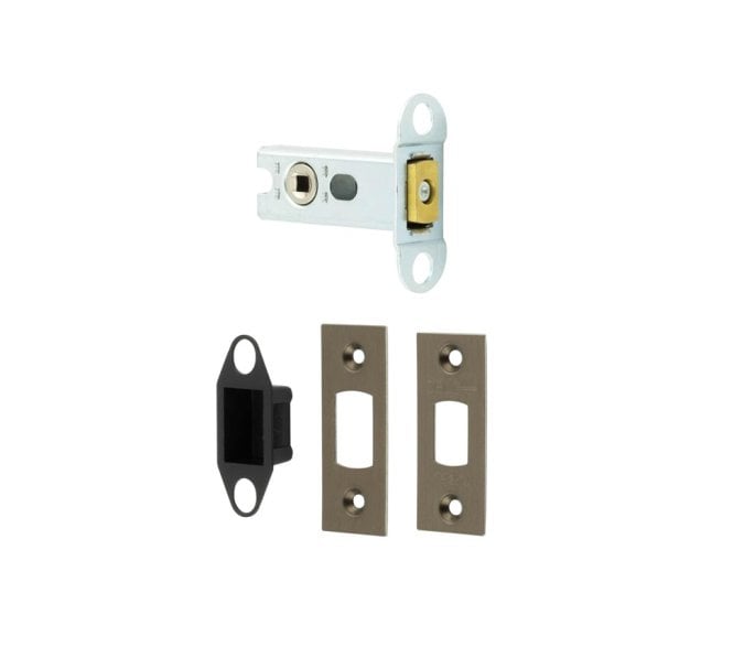 Frelan JL-HDB Heavy Duty Tubular Bathroom Deadbolt - Antique Brass