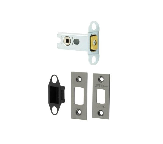Frelan JL-HDB Heavy Duty Tubular Mortice Bathroom Deadbolt - Gun Metal