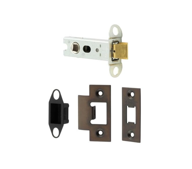 Frelan JL-HDT Heavy Duty Tubular Mortice Latch - Dark Bronze