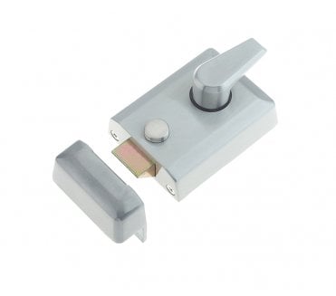 Frelan JL5021 Standard Designer Rim Nightlatch - Satin Chrome