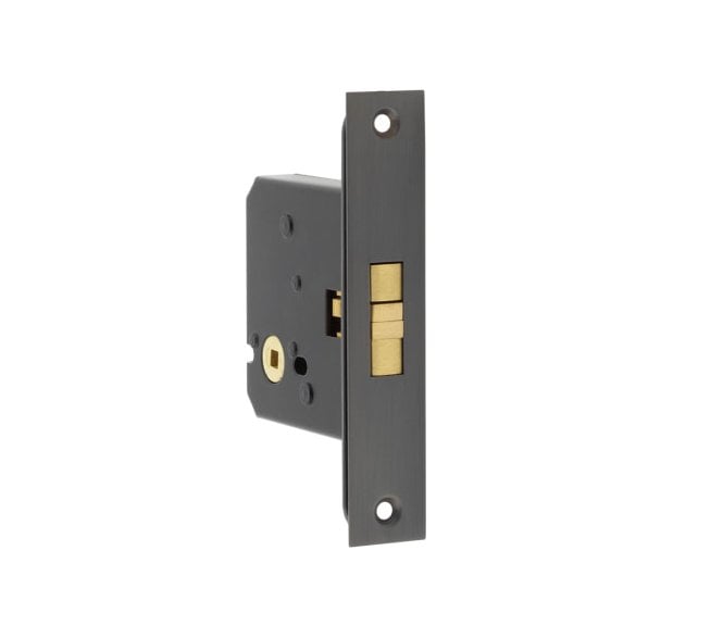 Frelan JL840 Sliding Door Bathroom Lock - Dark Bronze