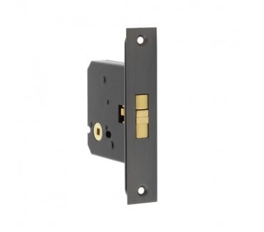 Frelan JL840 Sliding Door Bathroom Lock - Dark Bronze