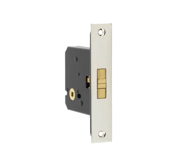 Frelan JL840 Sliding Door Bathroom Lock - Polished Chrome