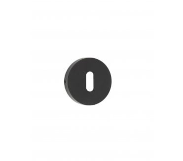 Frelan JMB16 Standard Keyhole Escutcheon - Matt Black