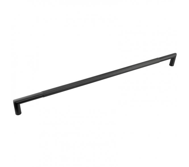 Frelan JMB21 Lines Pull Handle - 800x25mm - Bolt Through - Matt Black