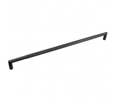 Frelan JMB21 Lines Pull Handle - 800x25mm - Bolt Through - Matt Black