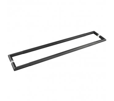 Frelan JMB22 Lines Pull Handle - 800x25mm - Back to Back - Matt Black