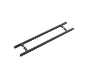 Frelan JMB220B Nero Guardsman Pull Handle - 400mm - Back to Back - Matt Black