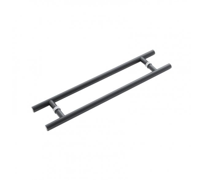 Frelan JMB223B Nero Guardsman Pull Handle 600mm (Pair) - Matt Black
