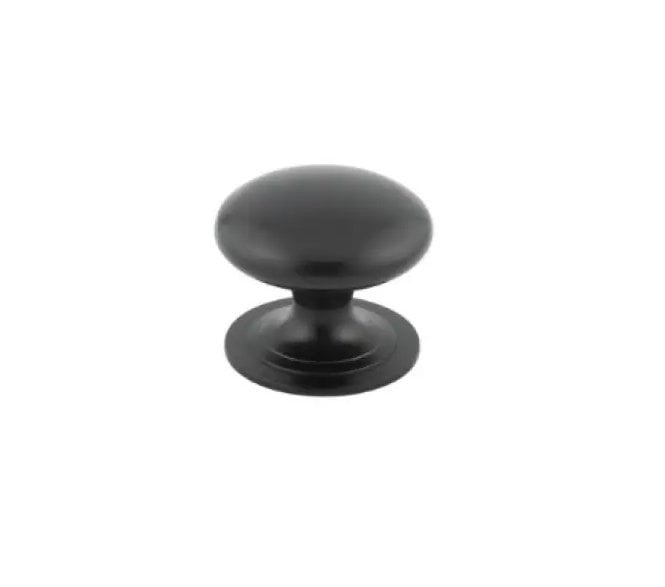 Frelan JMB47 Victorian Cabinet Knobs -  Matt Black