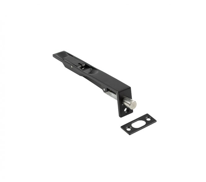 Frelan JMB50 Nero Lever Action Flushbolts - Matt Black