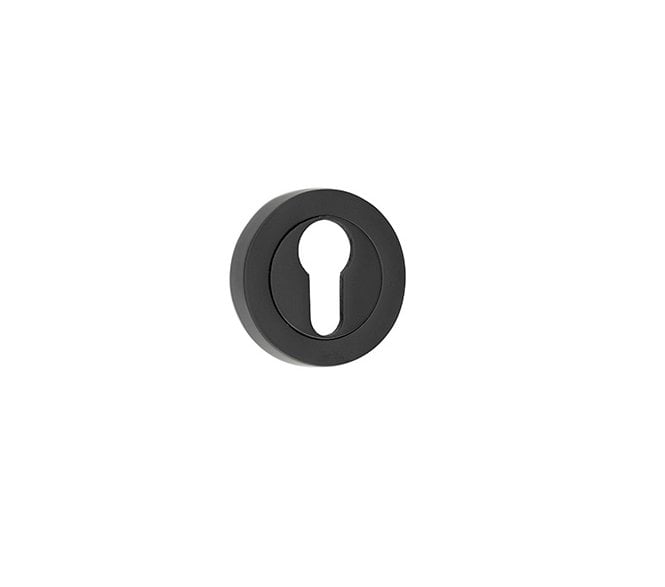 Frelan JMB503 Euro Profile Escutcheon - Matt Black
