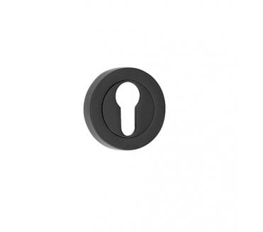 Frelan JMB503 Euro Profile Escutcheon - Matt Black