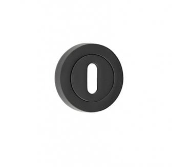 Frelan JMB503 Standard Keyhole Escutcheon - Matt Black