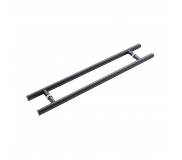 Frelan JMB521B Guardsman Pull Handle - 800x32mm - Back to Back - Matt Black