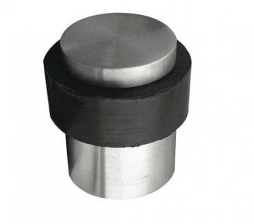 Frelan JSS06 Floor Mounted Projection Door Stop - Satin Stainless Steel