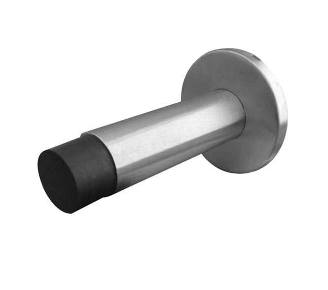 Frelan JSS07 Projection Wall Mounted Door Stop - Satin Stainless Steel