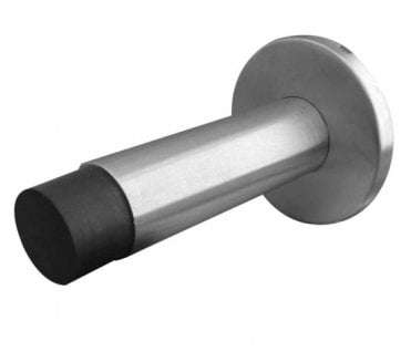 Frelan JSS07 Projection Wall Mounted Door Stop - Satin Stainless Steel