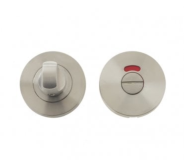 Frelan JSS226 Bathroom Turn & Release Set - Satin Stainless Steel
