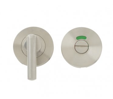Frelan JSS255 Easy Turn Bathroom & Release Set -  Stain Stainless Steel