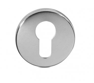 Frelan JSS28 Euro Profile Escutcheon - Satin Stainless Steel