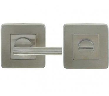 Frelan JSS356 Square Easy Bathroom Turn & Release Set -  Satin Stainless Steel