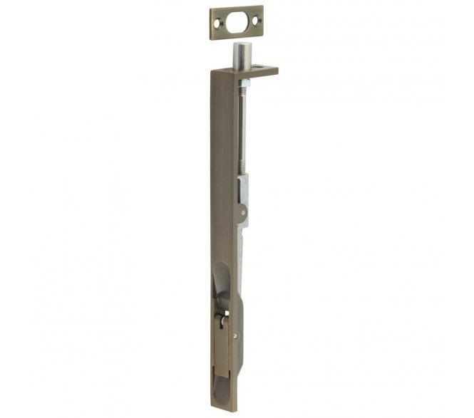 Frelan JSS Lever Action Flushbolts - Antique Brass