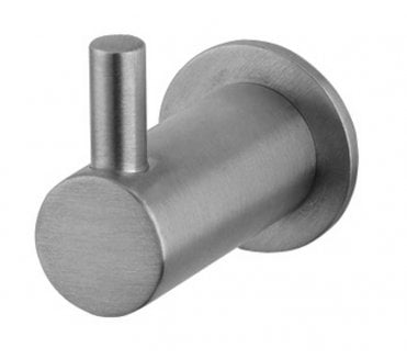 Frelan JSS665 Round Robe Hook - Satin Stainless Steel