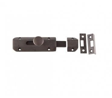 Frelan JV167DB Flat Surface Door Bolts - Dark Bronze