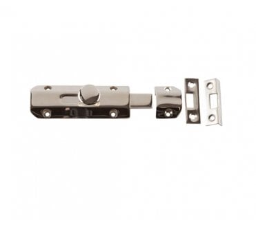 Frelan JV167PN Flat Surface Door Bolts - Polished Nickel