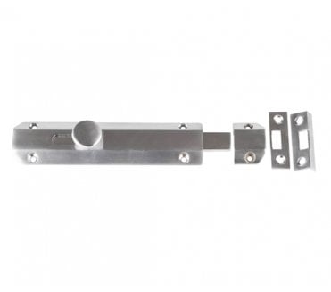 Frelan JV168SN Flat Surface Door Bolts - Satin Nickel