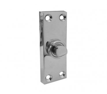 Frelan JV18PC Bell Push - 80x30mm - Polished Chrome
