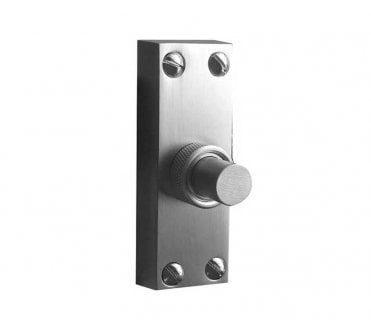 Frelan JV18SC Bell Push - 80x30mm - Satin Chrome