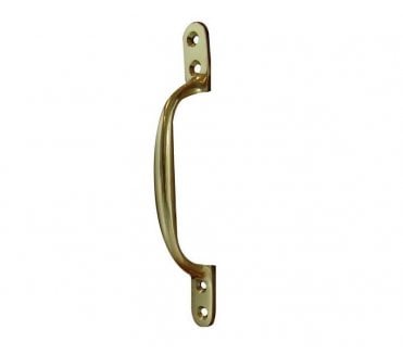 Frelan JV194 Sash Window Pull Handles - Polished Brass