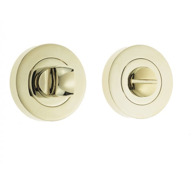 Frelan JV2666 Bathroom Turn & Release - PVD Brass