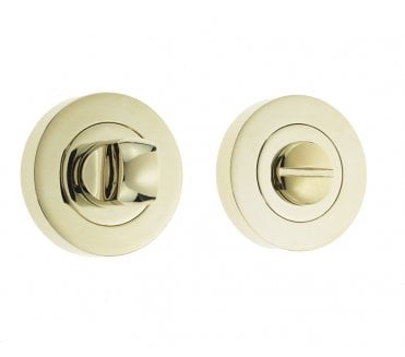 Frelan JV2666 Bathroom Turn & Release - PVD Brass