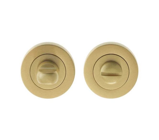 Frelan JV2666 Bathroom Turn & Release - Satin Brass